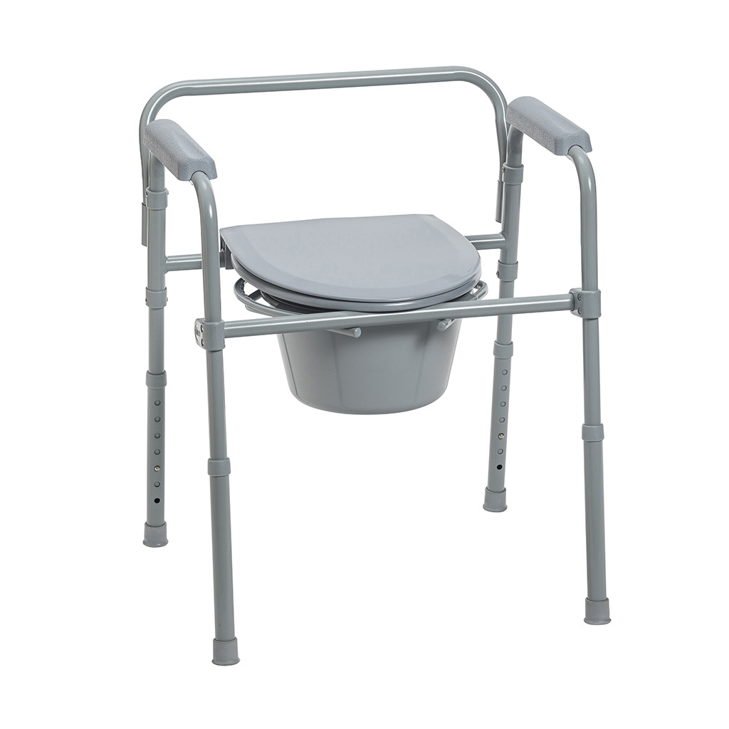 Folding Steel Commode - Image 3
