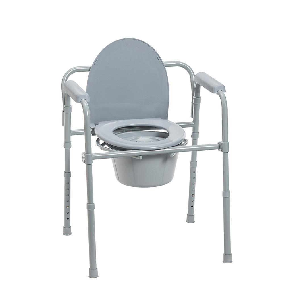 Folding Steel Commode - Image 2