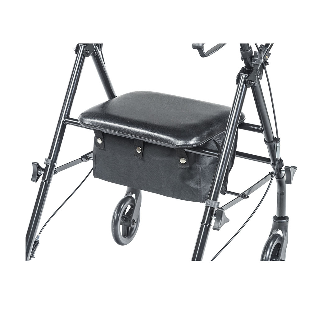Travel Rollator, Black - Image 7