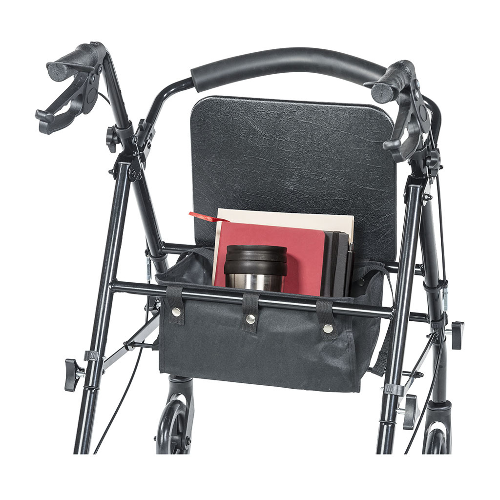 Travel Rollator, Black - Image 11