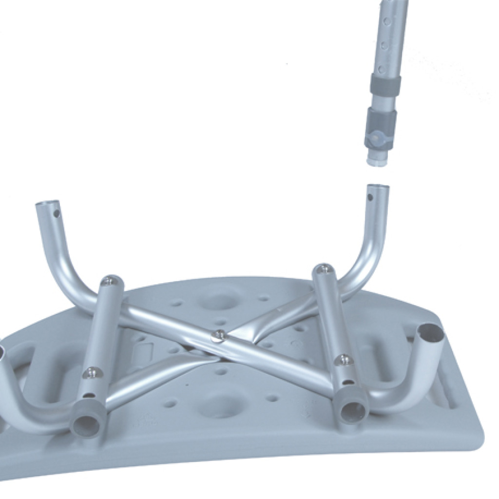Deluxe Aluminum Shower Chair - Image 2