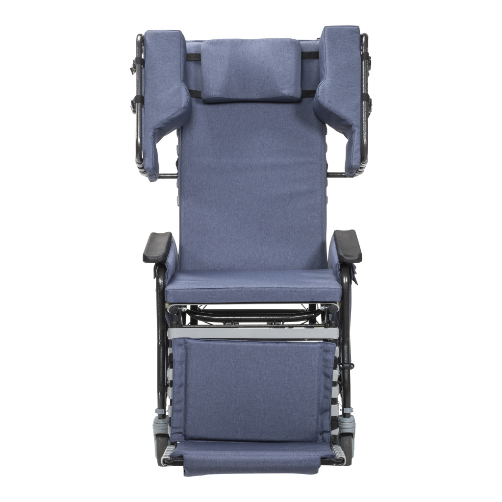 Rose Comfort Max tilt and recline chair with casters - Image 7