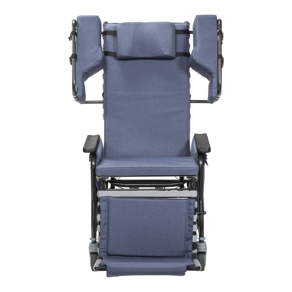 Rose Comfort Max tilt and recline chair with casters - Image 5
