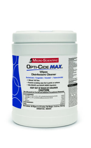 OPTICIDE MAX GRMCDL WIPES, 160